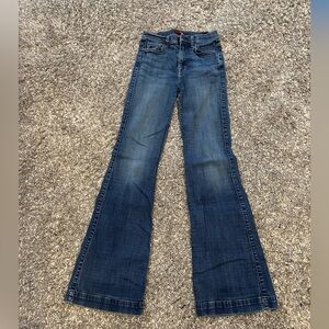7 for All Mankind,  “Ginger” Boot cut, high rise jeans. size 25.